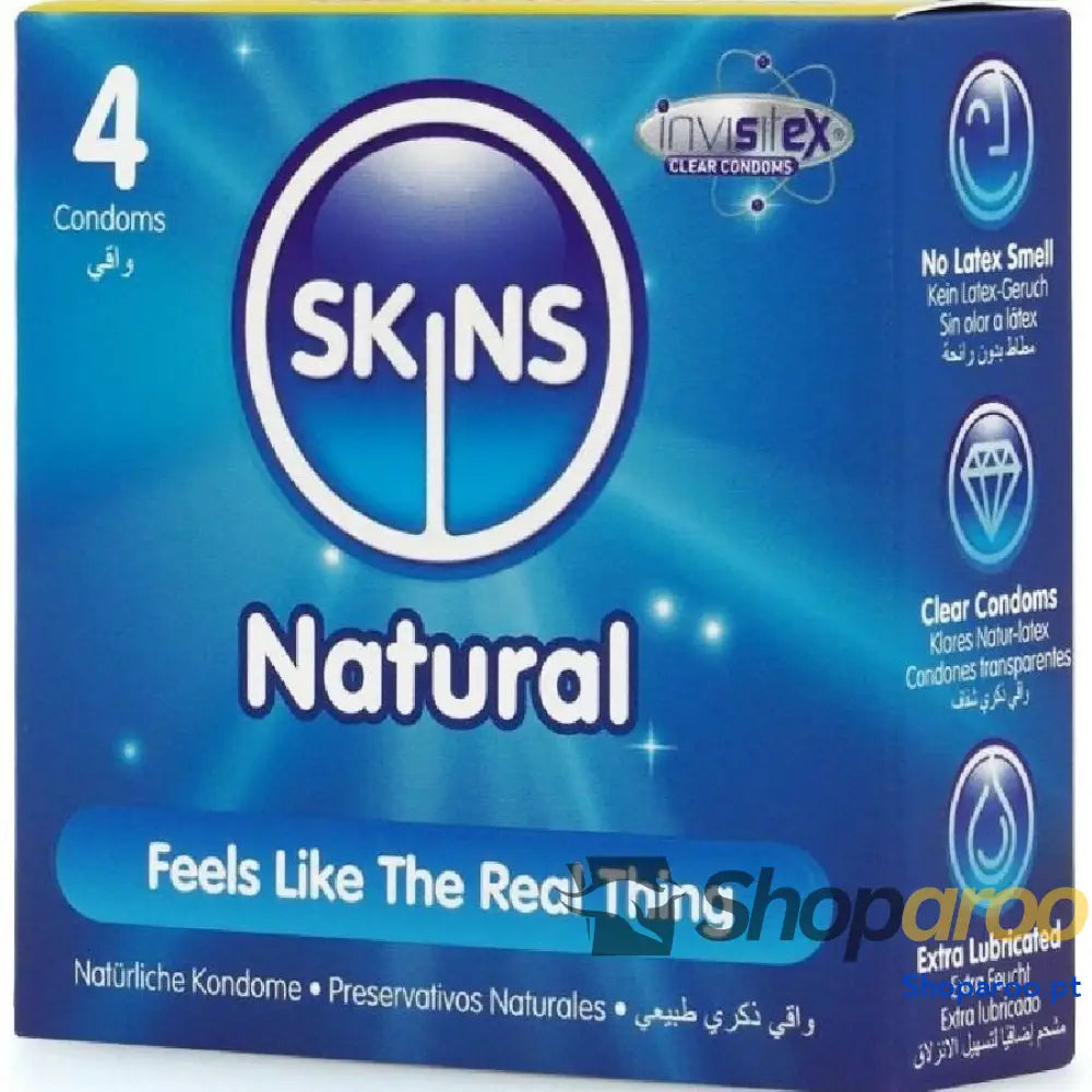 PRESERVATIVOS NATURAIS PREMIUM PACOTE 4