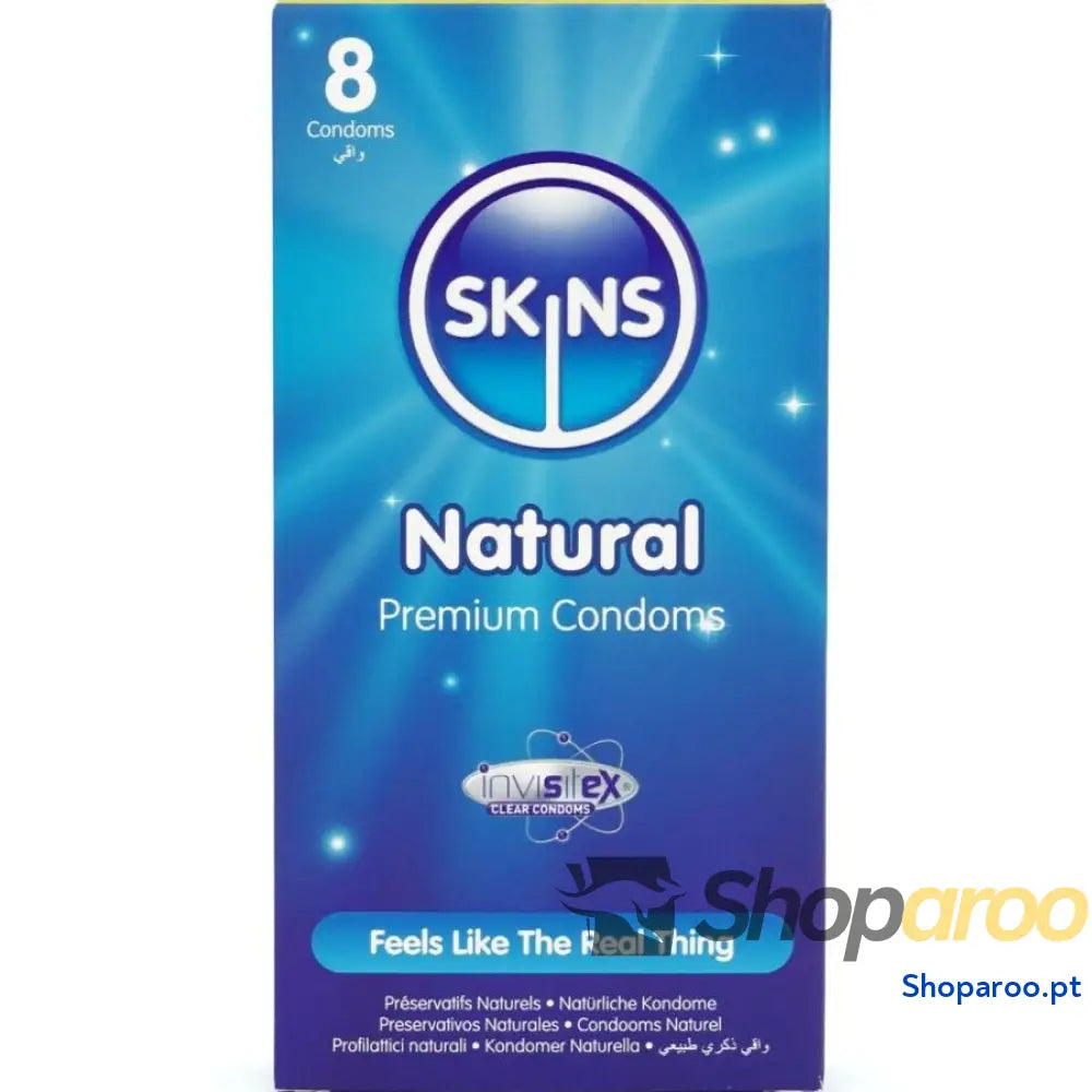 PRESERVATIVOS NATURAIS PREMIUM PACOTE 8