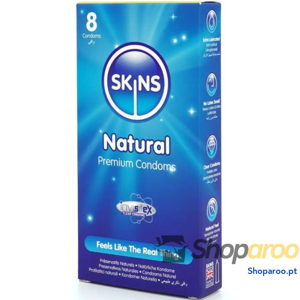 PRESERVATIVOS NATURAIS PREMIUM PACOTE 8