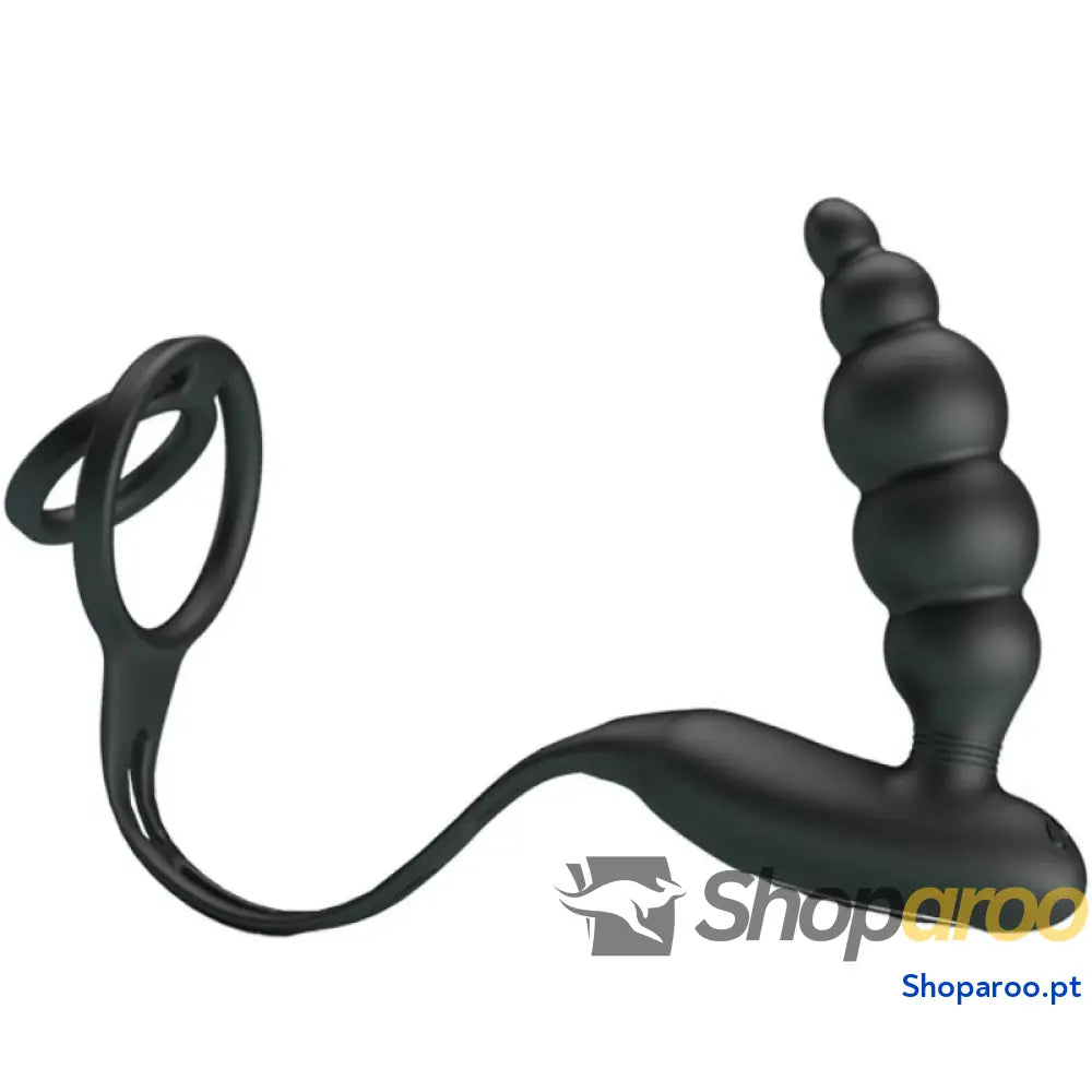 PRETTY LOVE - ANÉIS PARA PÊNIS COM PLUG VIBRADOR
