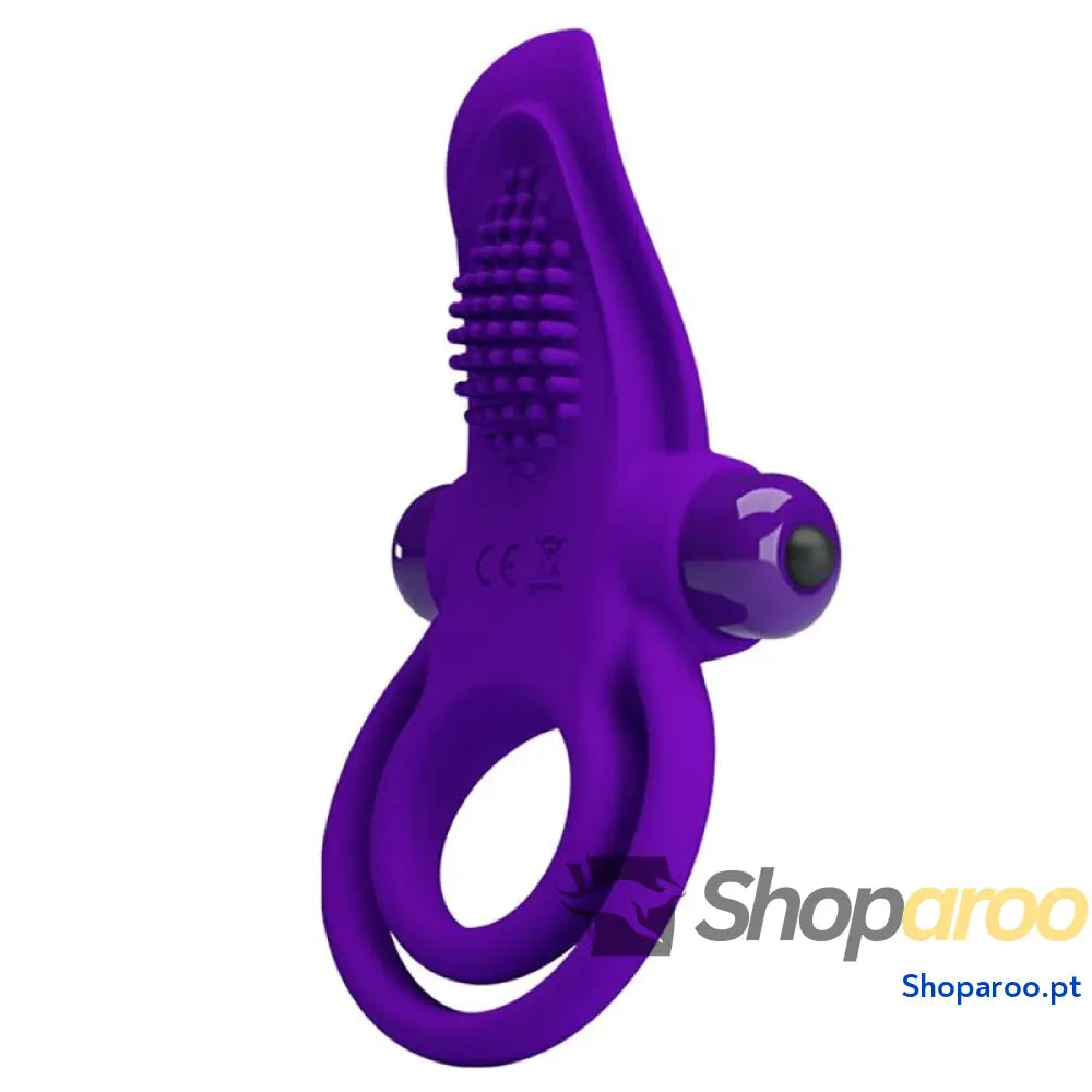 PRETTY LOVE - ANEL PARA PÉNIS VIBRANTE ROXO