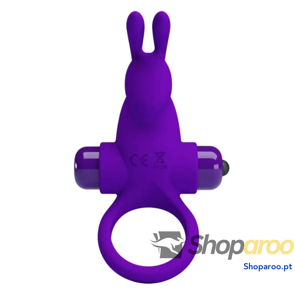 PRETTY LOVE - ANEL VIBRADOR I COELHO PARA PÊNIS ROXO