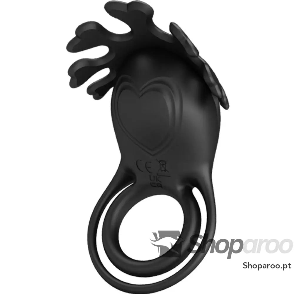 PRETTY LOVE - ANEL VIBRADOR RUBEN 7 VIBRAÕES SILICONE PRETO