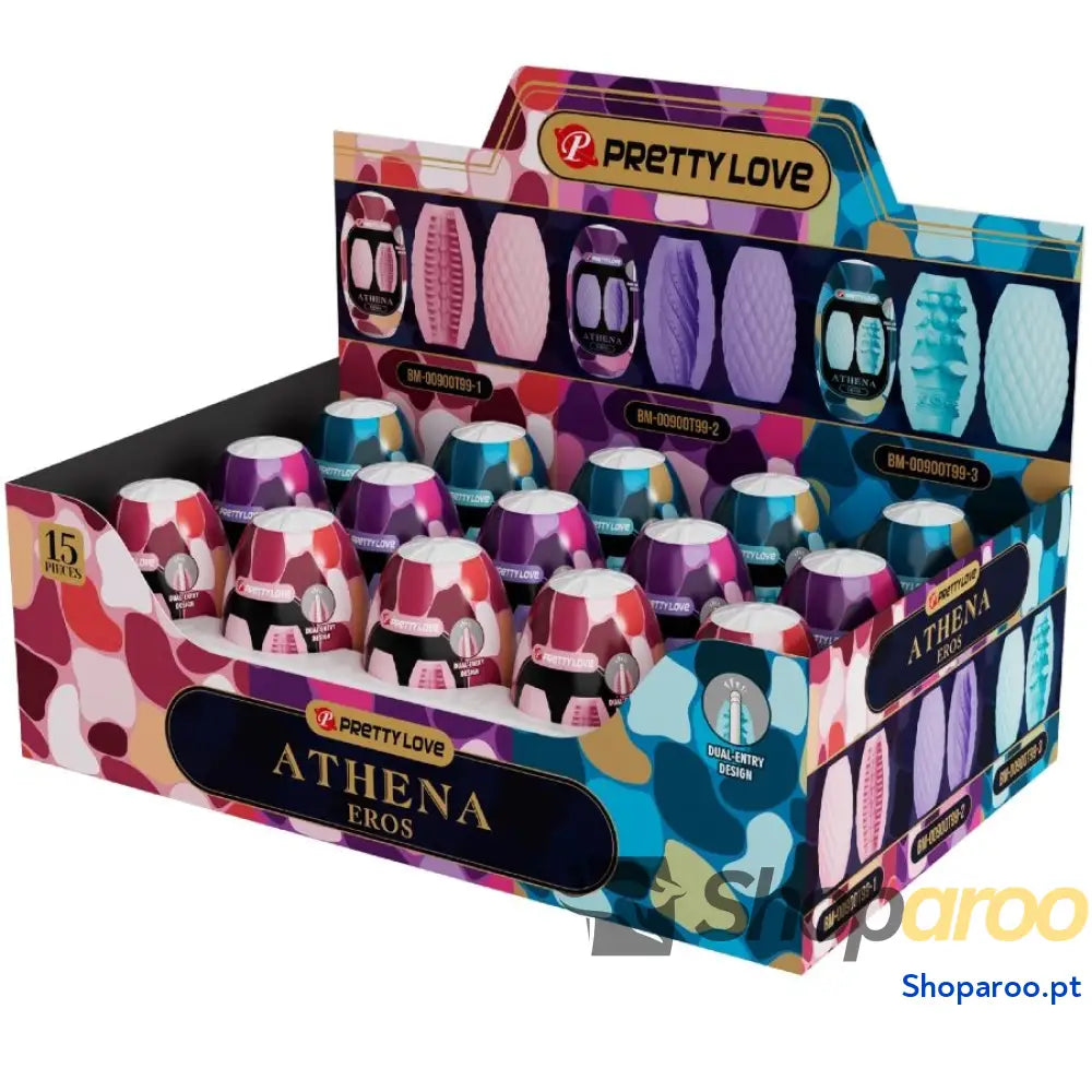 PRETTY LOVE - ATHENA EROS PACK 15 MASTURBADORES MASCULINOS VARIOS