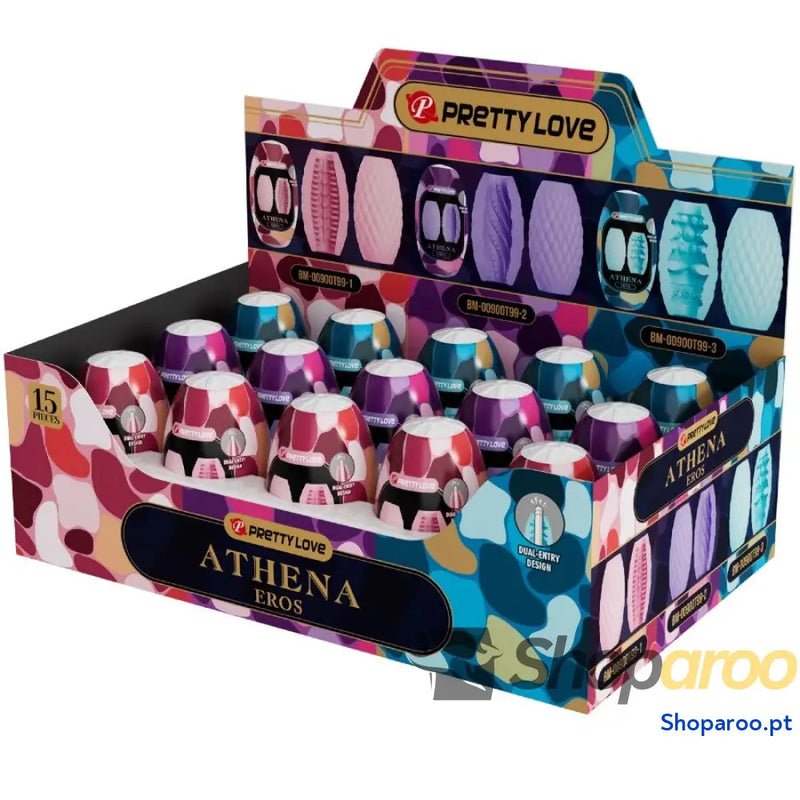 PRETTY LOVE - ATHENA EROS PACK 15 MASTURBADORES MASCULINOS VARIOS