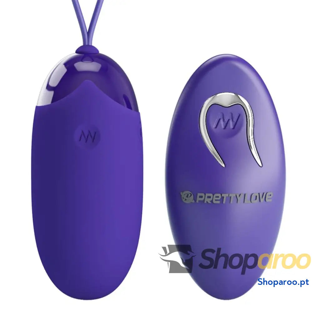 PRETTY LOVE BERGER YOUTH OVO VIBRATÓRIO COM CONTROLO REMOTO VIOLETA