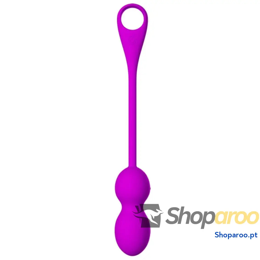 PRETTY LOVE BOLAS VIBRADORAS RECARREGVEIS ELVIRA ROXO