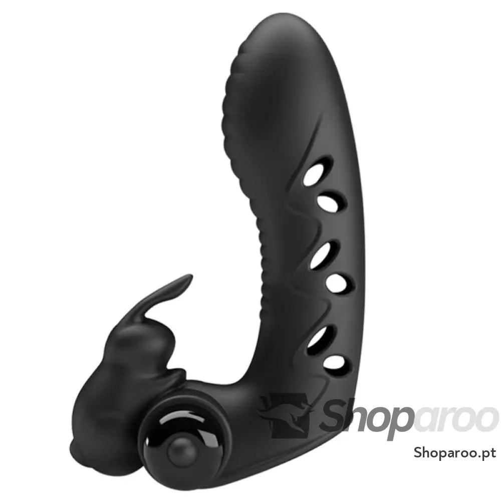 PRETTY LOVE - CAPA DE DEDO VIBRADOR COELHO PRETO VANCE