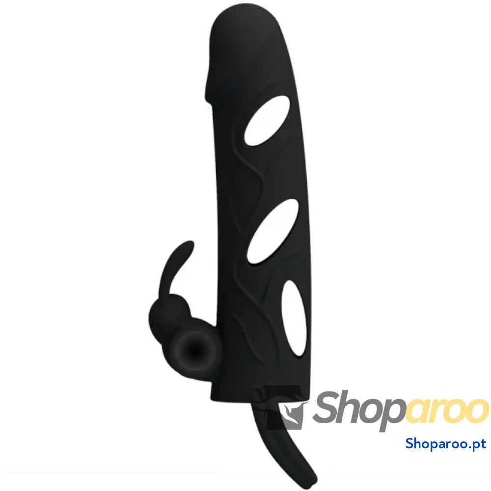 PRETTY LOVE - CAPA DE SILICONE COM VIBRAO 14 CM 1.0