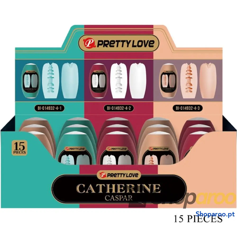 PRETTY LOVE - CASPAR PACK 15 MASTURBADORES MASCULINOS VARIOS