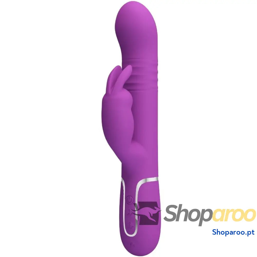 PRETTY LOVE - COALE 4 EM 1 MULTIFUNCIONAL COELHO VIBRADOR ROXO