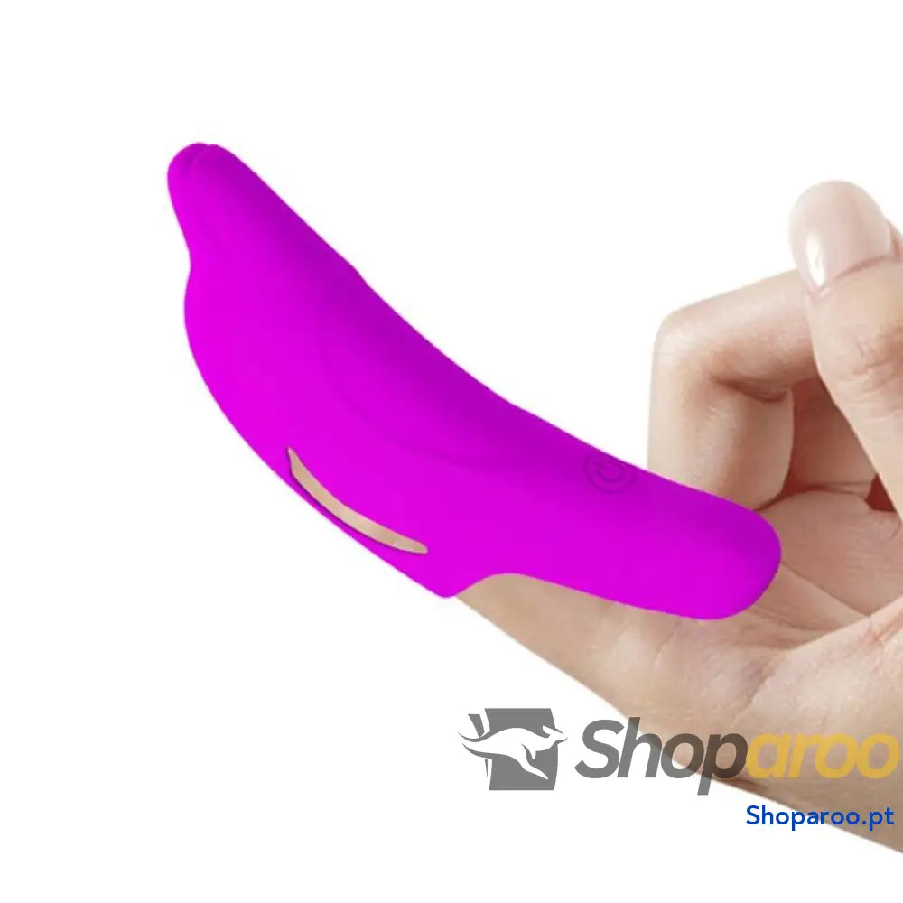PRETTY LOVE - ESTIMULADOR DE DEDO ROXO DELPHINI PODEROSO