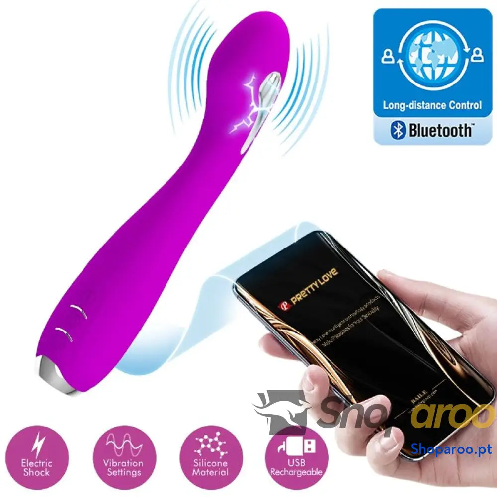 PRETTY LOVE - HECTOR ELECTROSHOCK VIBRADOR APLICATIVO GRATUITO VIOLETA