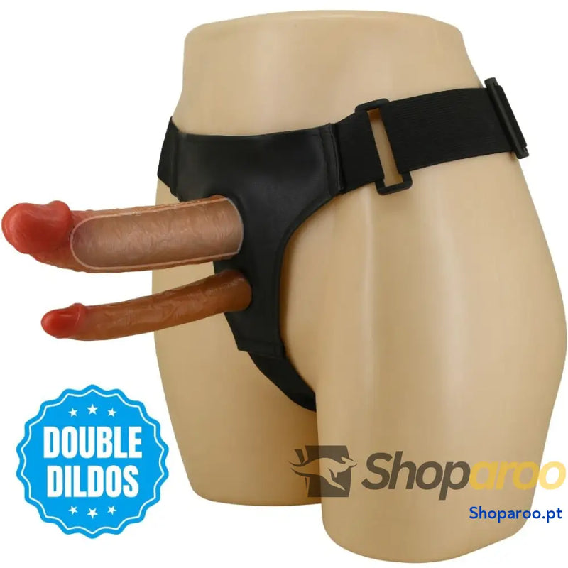 PRETTY LOVE KEAVEN HARNESS BRIEFS DUPLO DILDO UNIVERSAL E CONFORTÁVEL