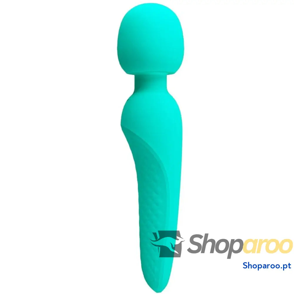 PRETTY LOVE - MAREDITH MASSAGER 12 MODOS DE VIBRAO AQUA GREEN