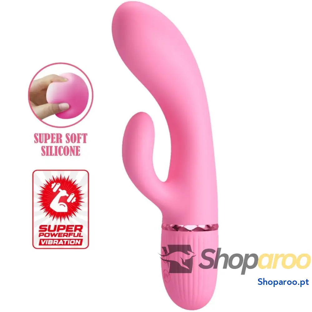 PRETTY LOVE - MARSKI RABBIT VIBRADOR E PONTO G ROSA
