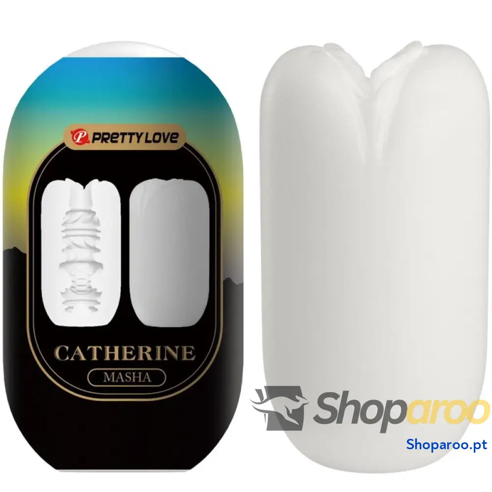 PRETTY LOVE - MASHA MASTURBADOR MASCULINO BRANCO