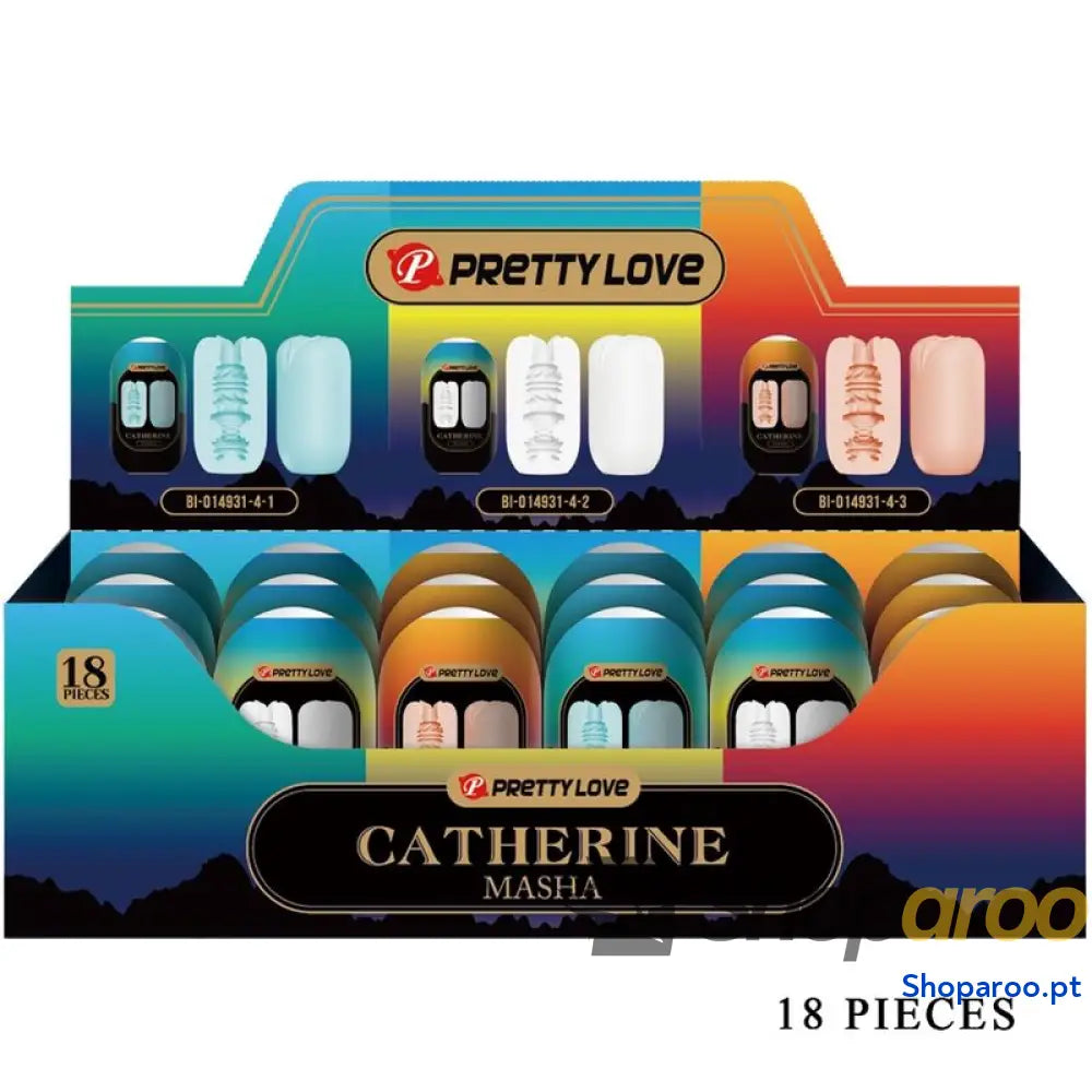 PRETTY LOVE - MASHA PACK 18 VÁRIOS MASTURBADORES MASCULINOS