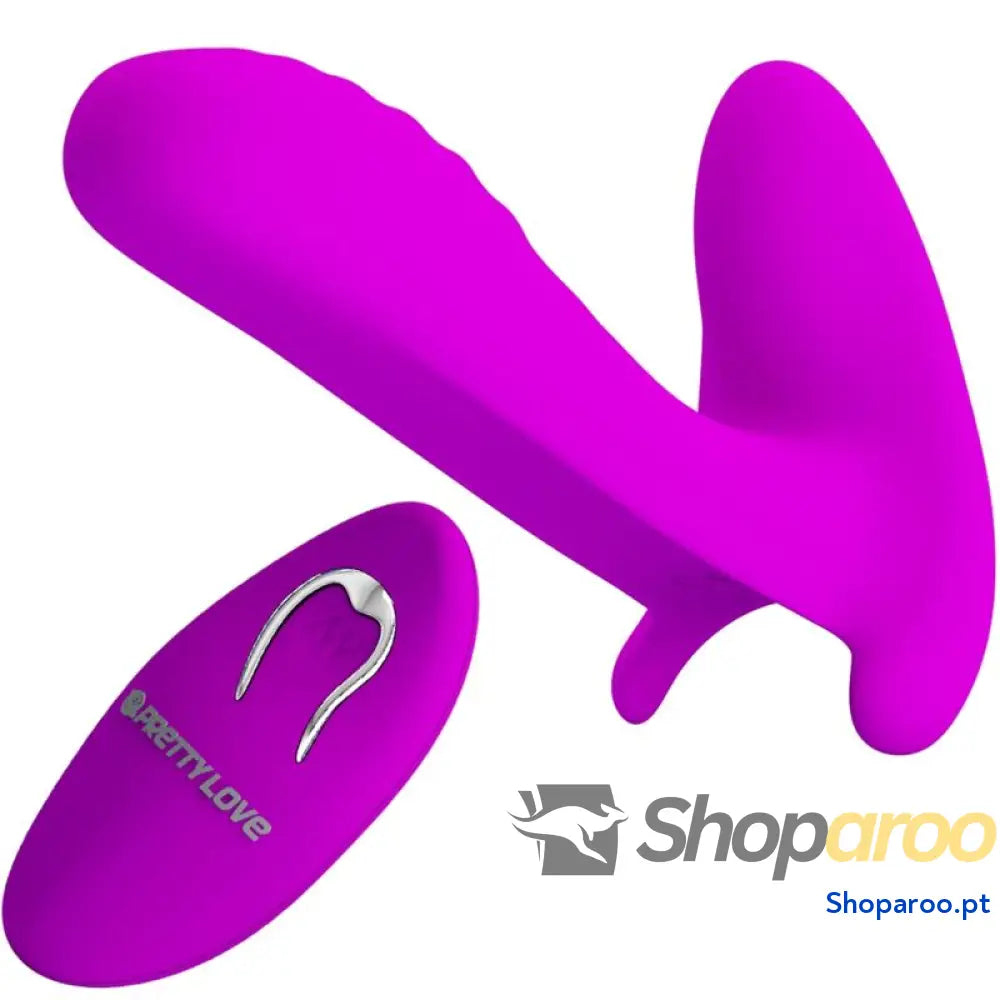 PRETTY LOVE - MASSAGEADOR E VIBRADOR 12 VIBRAÇÕES CONTROLE REMOTO ROXO