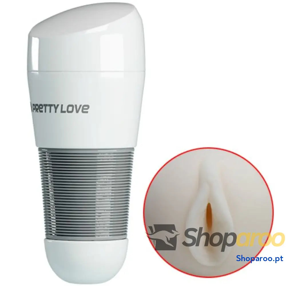PRETTY LOVE - MASTURBADOR DE VAGINA KITTY WHITE