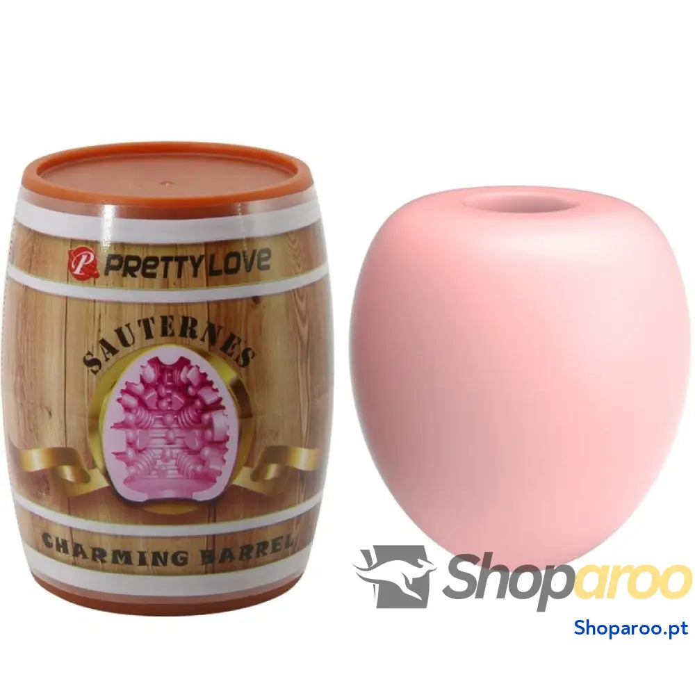 PRETTY LOVE - MASTURBADOR MASCULINO OVO ROSA MODELO 2