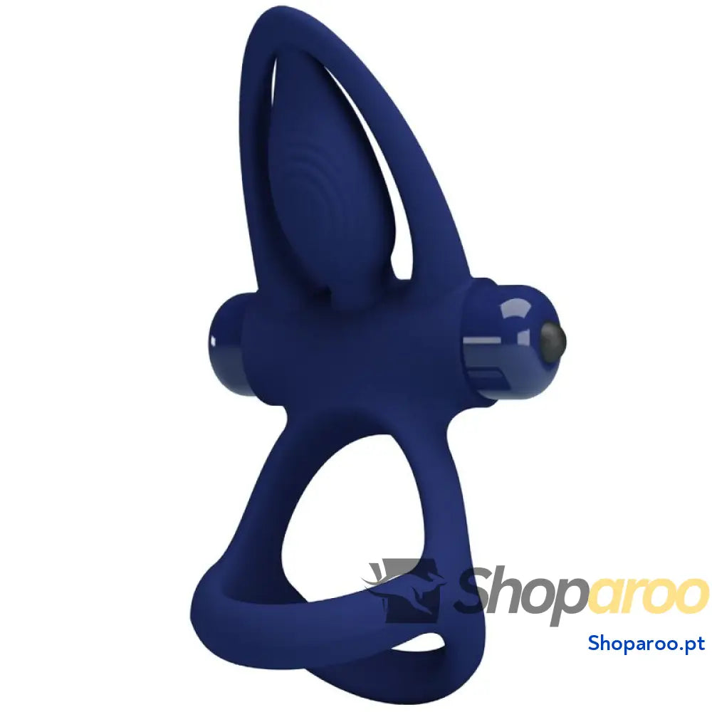PRETTY LOVE - MAT ANEL DUPLO COM VIBRAO E ESTIMULADOR AZUL