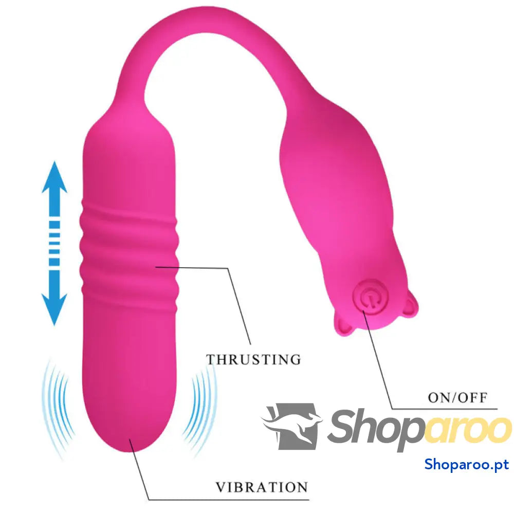 PRETTY LOVE NOBIKUMA BALA VIBRANTE DE SILICONE ROSA