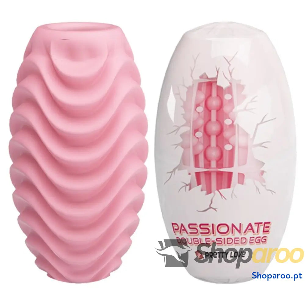 PRETTY LOVE - OVO MASTURBADOR ROSA DUPLA FACE