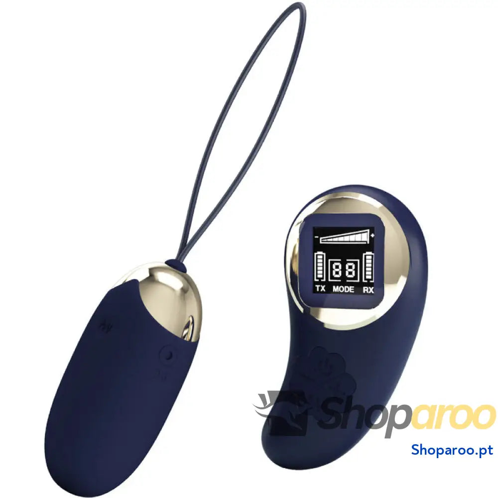 PRETTY LOVE - OVO VIBRANTE MINA CONTROLE REMOTO AZUL