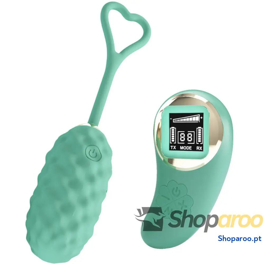 PRETTY LOVE OVO VIBRATÓRIO DE CONTROLE REMOTO VIVIAN GREEN