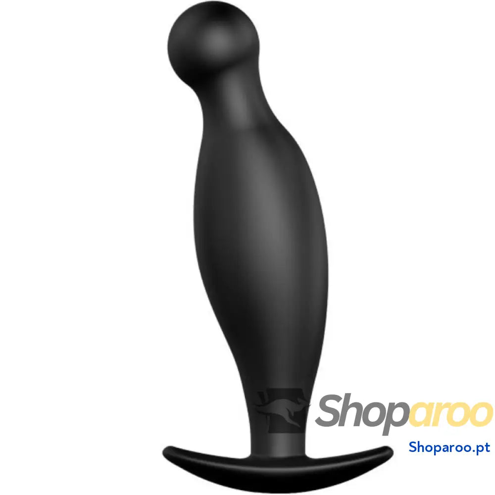 PRETTY LOVE - PLUG ANAL DE SILICONE 11.7 CM PRETO
