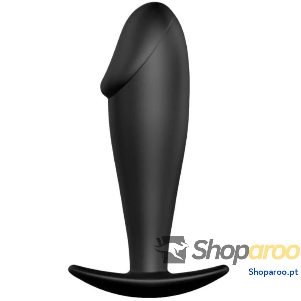 PRETTY LOVE - PLUG ANAL FORMA DE PÊNIS SILICONE PRETO