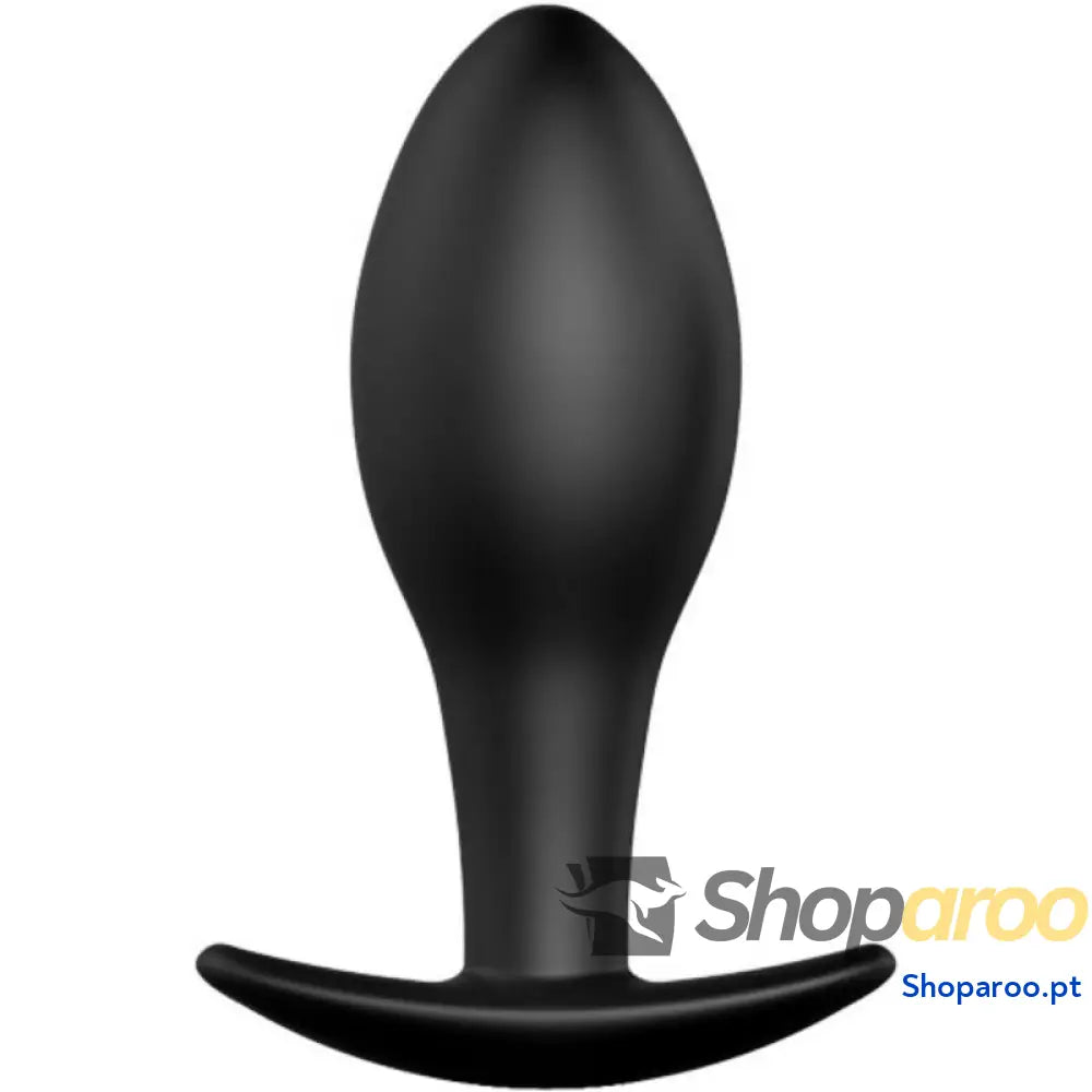 PRETTY LOVE - PLUG ANAL NCORA DE SILICONE 8.5 CM PRETO