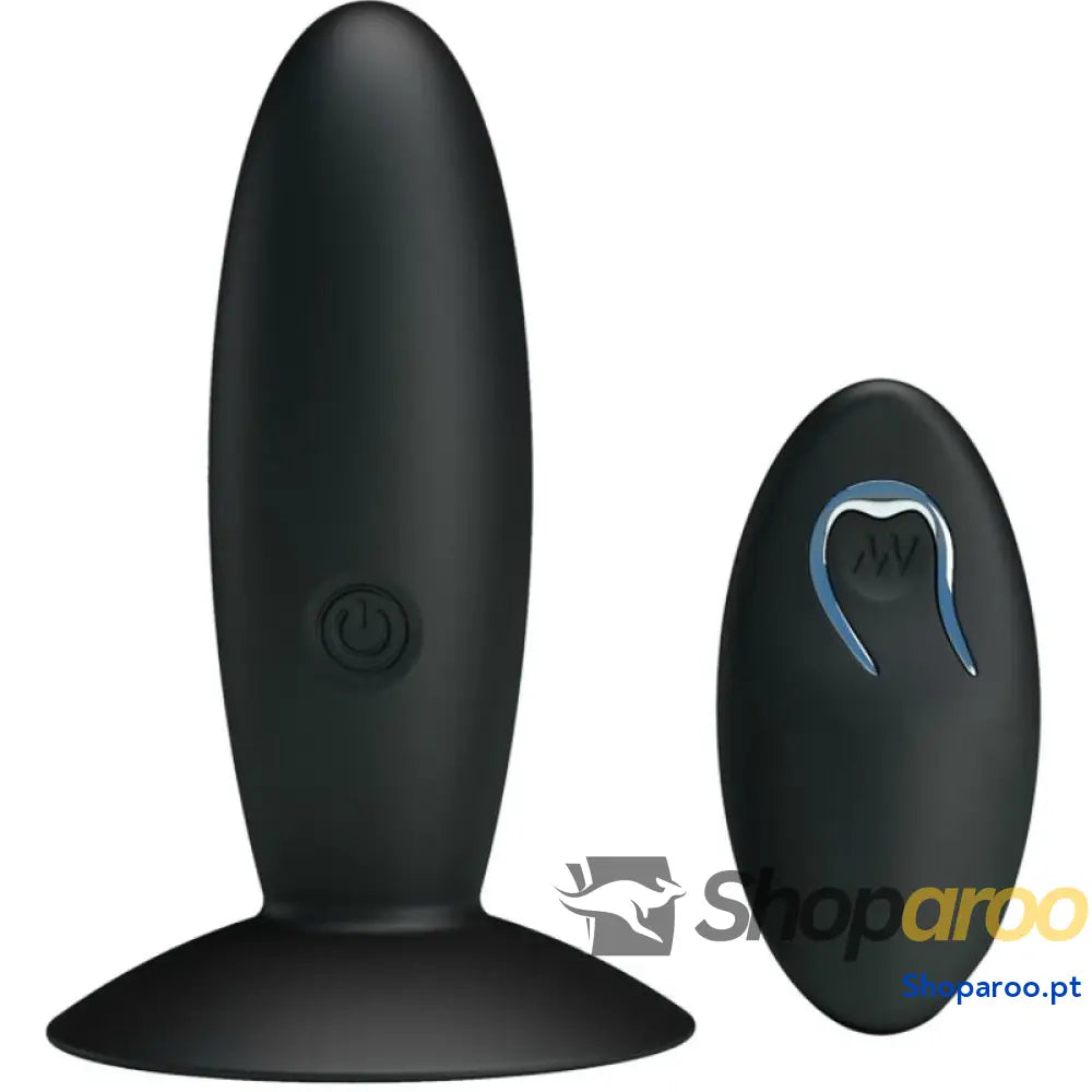 PRETTY LOVE - PLUG ANAL RECARREGVEL COM VIBRAO E CONTROLE