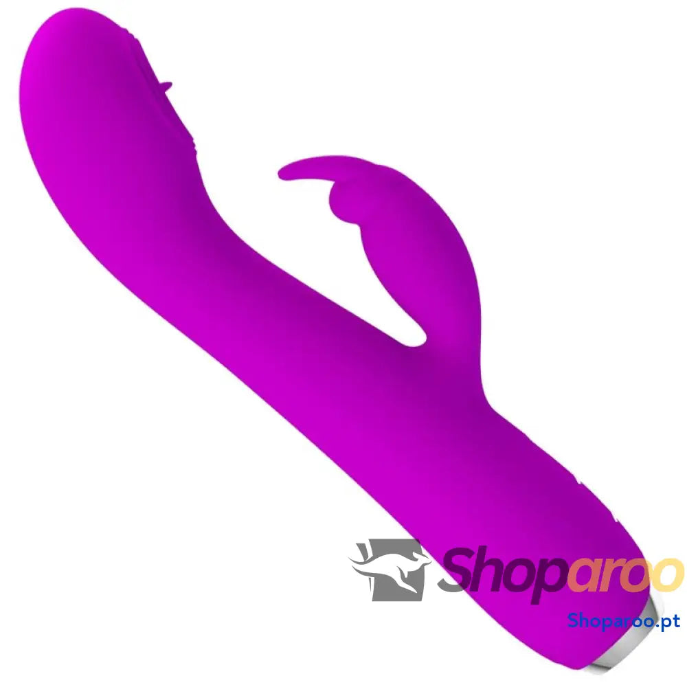 PRETTY LOVE RACHEL VIBRADOR RECARREGÁVEL COM ONDAS ESTIMULANTES ROXO