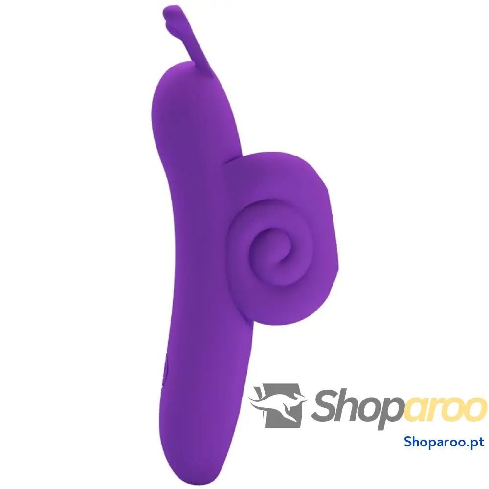 PRETTY LOVE - SNAIL ESTIMULADOR DE DEDO ROXO PODEROSO