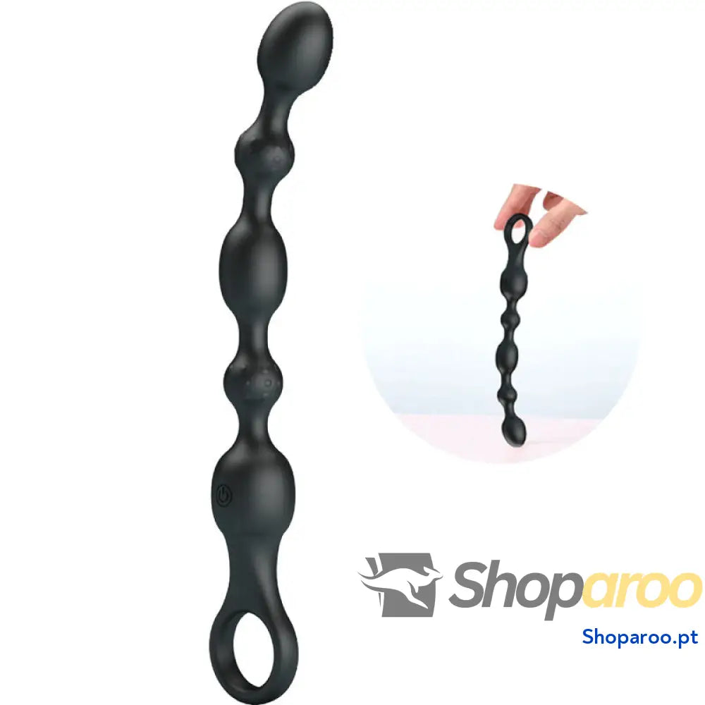 PRETTY LOVE VAN ANAL BALLS 10 VIBRAÕES SILICONE RECARREGVEL