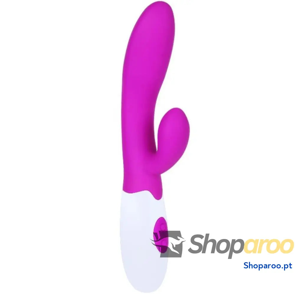 PRETTY LOVE - VIBRADOR ALVIS COM ESTIMULADOR DE CLITÓRIS
