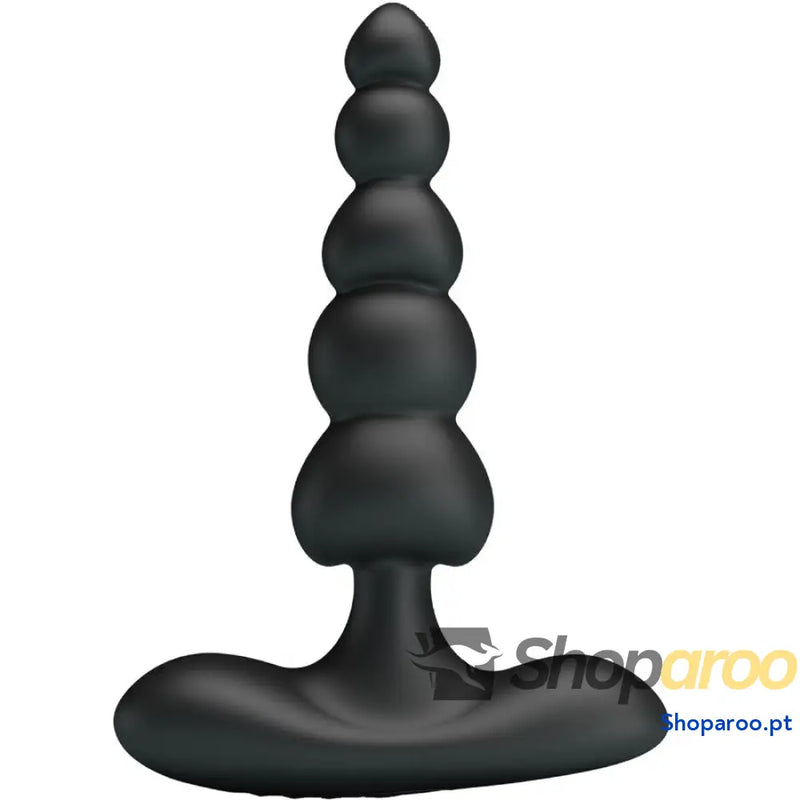 PRETTY LOVE - VIBRADOR ANAL CORBAN 10 VIBRAÇÕES PRETO
