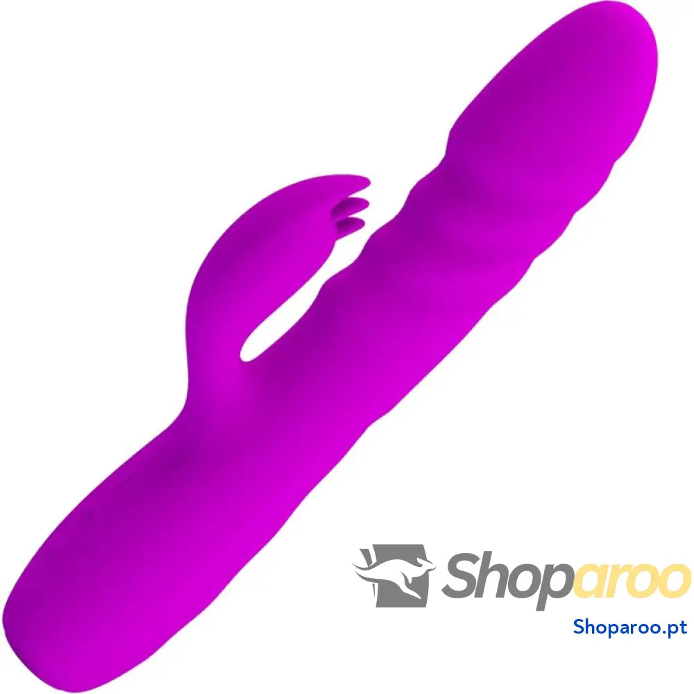 PRETTY LOVE - VIBRADOR DE COELHO RECARREGVEL MELANIE ROXO