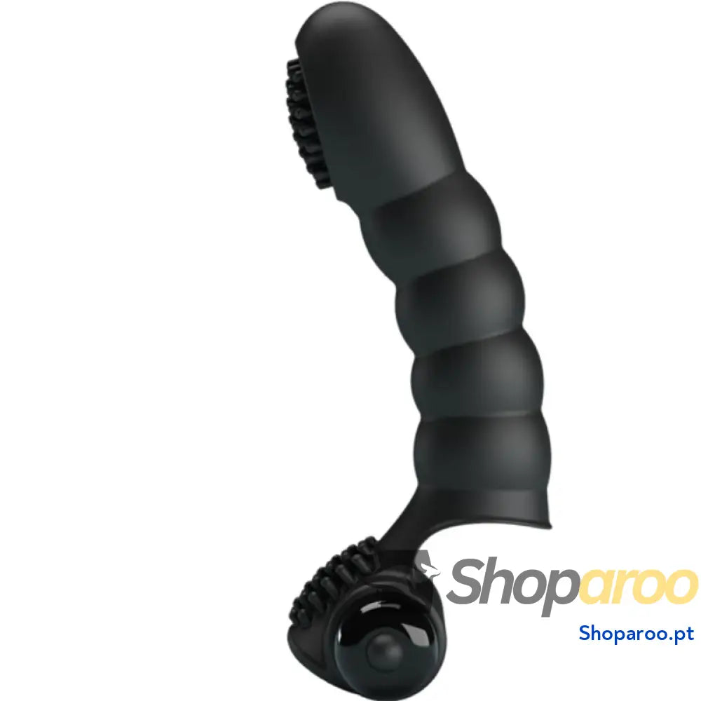 PRETTY LOVE - VIBRADOR DE DEDO ALEXANDER 10 VIBRAÇÕES PRETO