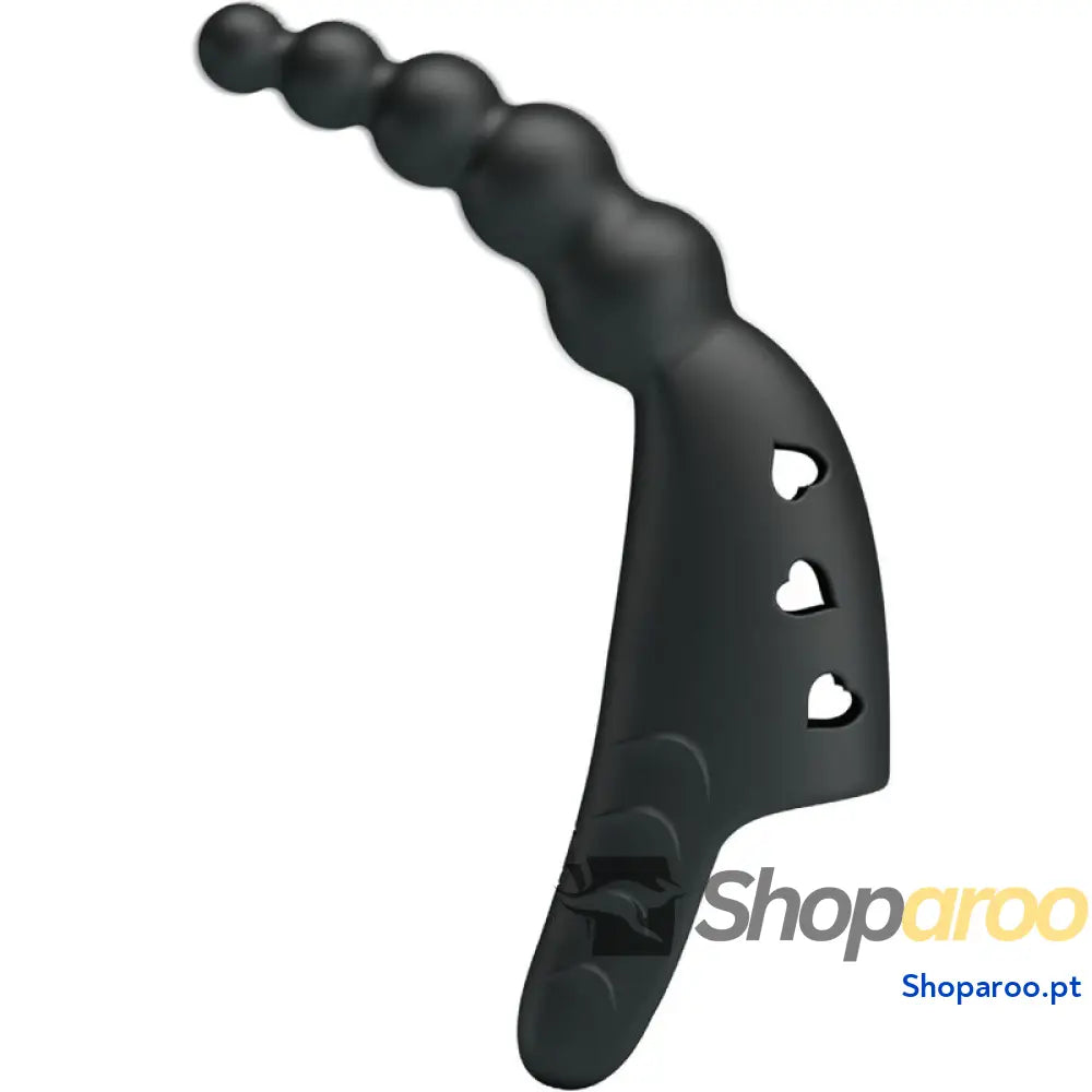 PRETTY LOVE - VIBRADOR DE DEDO JORDIN 10 VIBRAÇÕES PRETO