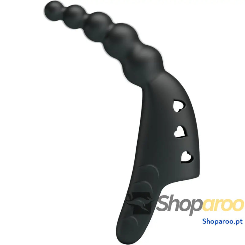 PRETTY LOVE - VIBRADOR DE DEDO JORDIN 10 VIBRAÇÕES PRETO