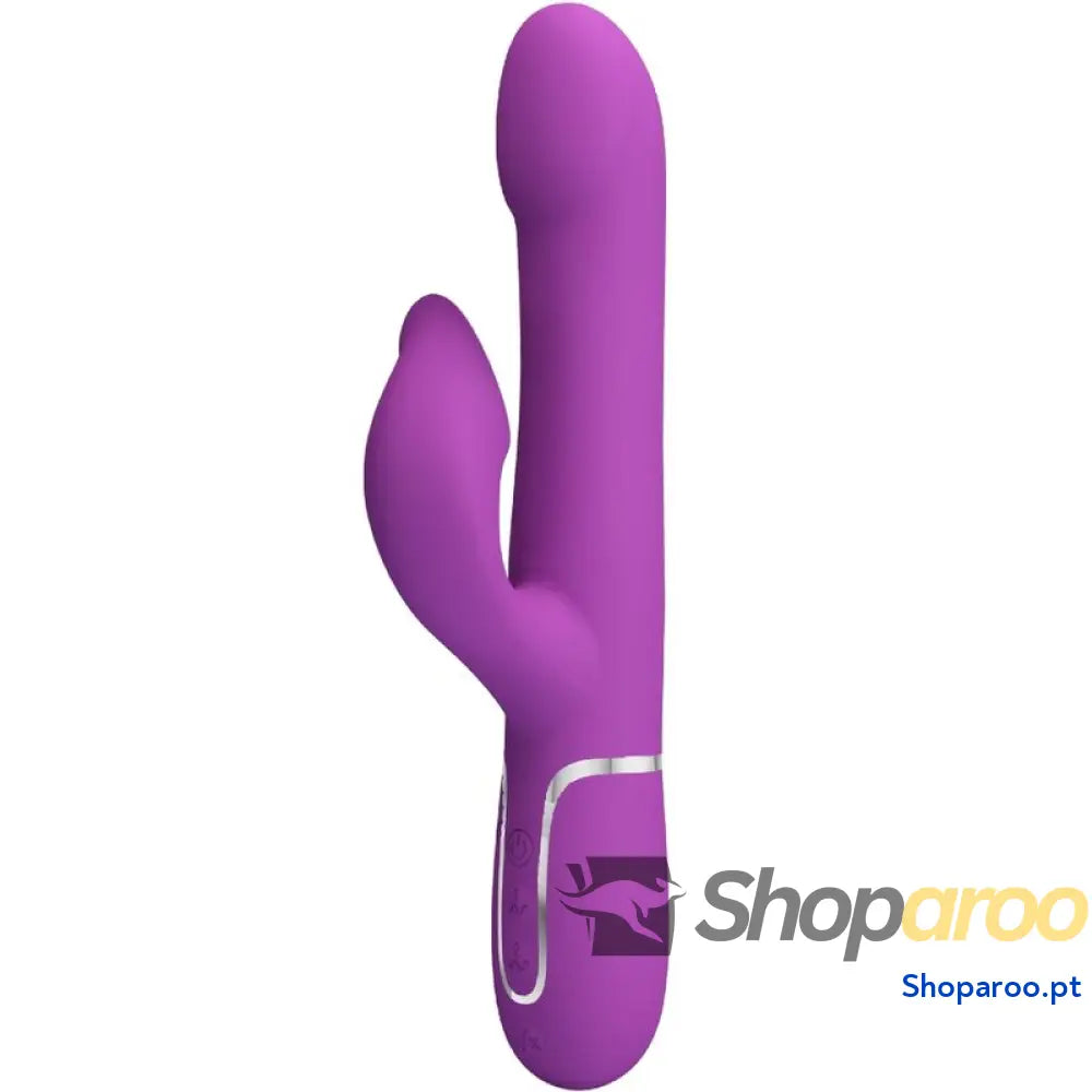 PRETTY LOVE - VIBRADOR E ESTIMULADOR MULTIFUNCIONAL 4 EM 1 ROXO
