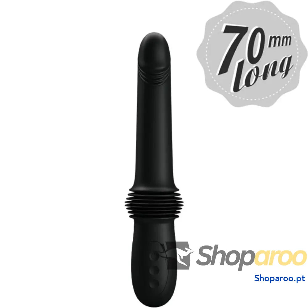 PRETTY LOVE - VIBRADOR PAZUZU 3 MODOS DE IMPULSO PRETO