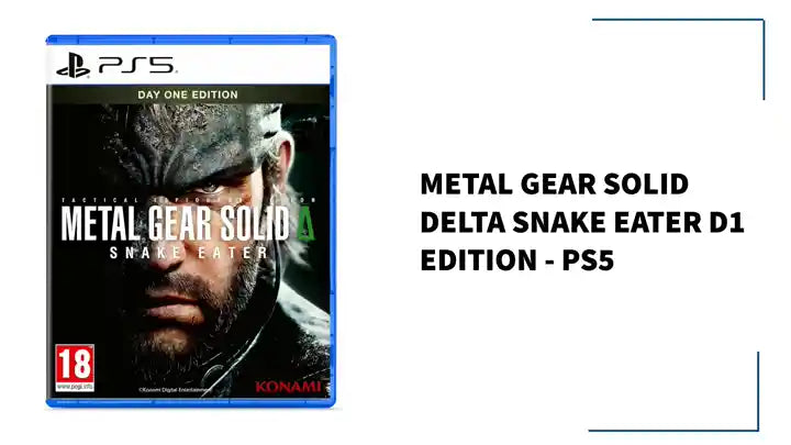 Metal Gear Solid Delta Snake Eater D1 Edition - PS5 by@Outfy
