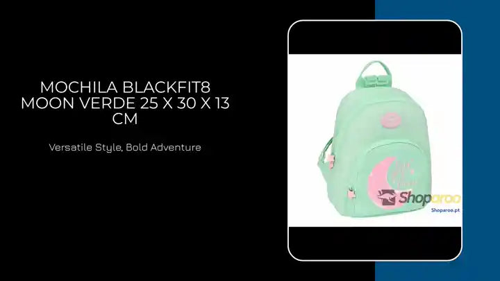 Mochila BlackFit8 Moon Verde 25 x 30 x 13 cm by@Outfy
