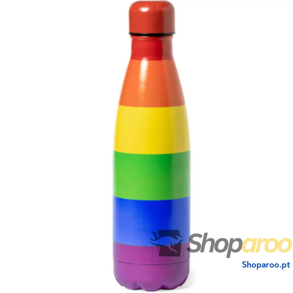 PRIDE - AQUECEDOR DE GUA METLICO COM BANDEIRA LGBT