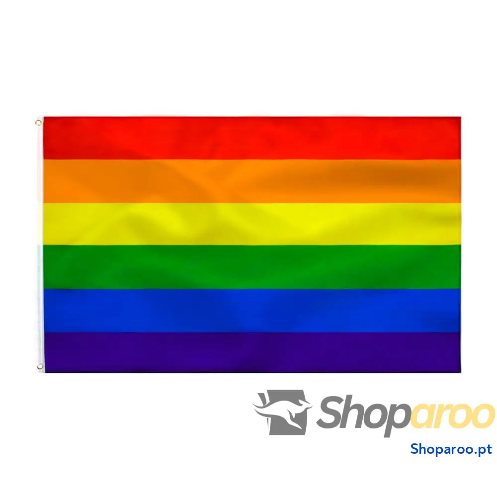 PRIDE BANDEIRA ARCO ÍRIS 90 X 150 CM