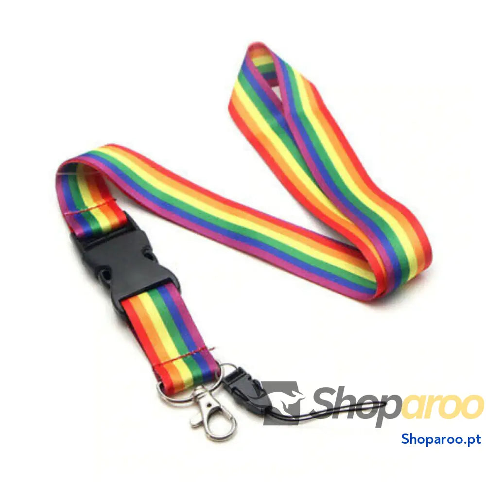 PRIDE - CORDO DE BANDEIRA LGBT